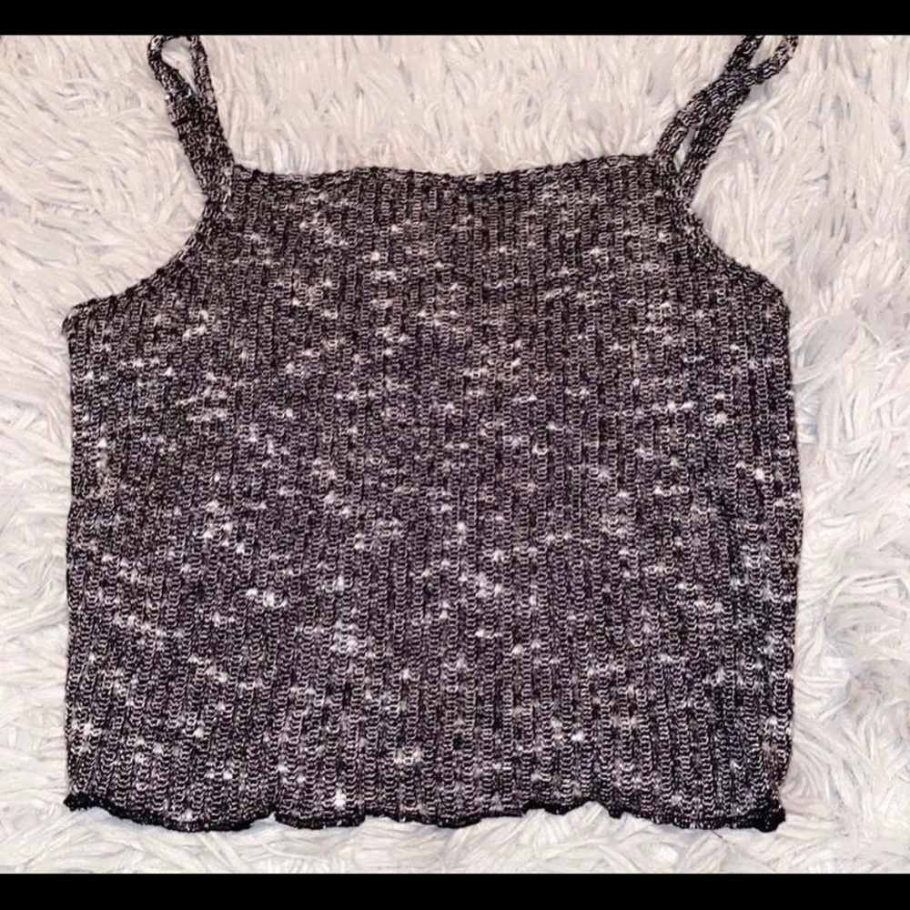Light weight Sweater material crop top